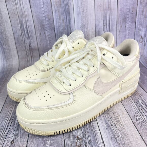 Nike Air Force 1 Low Shadow Coconut Milk CU8591-102 Women’s Size 10 US - Picture 5 of 10